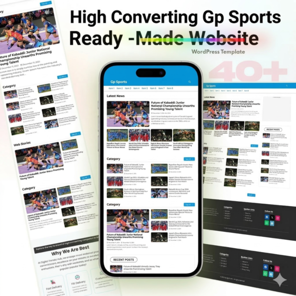 GP Sports - A Sports Blog GeneratePress Premium